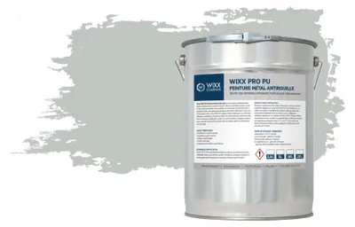 Image de Wixx PROPolyuréthanePeinture Métal Antirouille - RAL 7035 | Gris clair - 10L