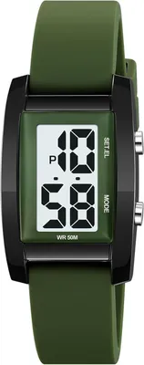 Produktbild von Digitaluhr Damen Damenuhr Digital Armbanduhr Damen wasserdichte Uhren Damenarmbanduhren mit Weichem Gummiarmband und Großer Zahlenanzeige