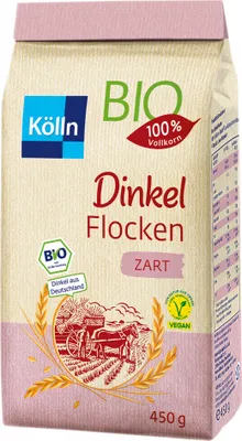 Produktbild von Kölln  Dinkelflocken zart 10x450g Sparpaket