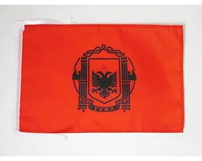 Flagge Königreich Albanien 1939-1944, 45x30 cm, Polyester 100D