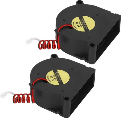 Obrázek produktu pro 2ks 24V chladicích ventilátorů 5020 s dvojitým kuličkovým ložiskem pro 3D tiskárnu SV08 10000RPM vysoká rychlost