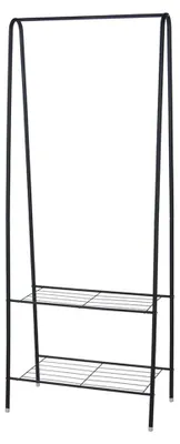 Produktbild von H&S Collection Kleiderstander mit Einlegeboden - Metall - schwarz