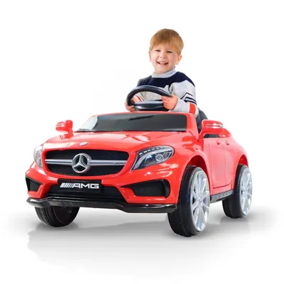 Image de Mobiclinic Kids, voiture électrique pour enfants, Mercedes Benz AMG GLA45, 12V, turbo, moteur 30W, MP3+USB+SD+AUX, marque européenne, télécommande