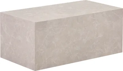 Produktbild von Home Deluxe - Couchtisch Amiri  L - Farbe: Beige, Größe: 95 x 50 cm, MDF Platte, bereits fertig montiert I Wohnzimmertisch Beistelltisch Sofatisch