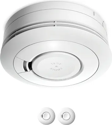 Produktbild von 2x Ei Electronics Ei650 Rauchwarnmelder - Rauchmelder mit 10 Jahres Batterie - Bestnote Stiftung Warentest