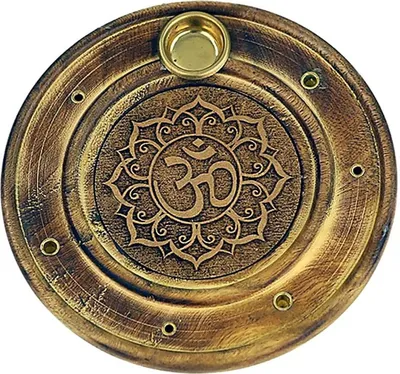 Image de Porte-encens/cônes d'encens OM -- 10 cm