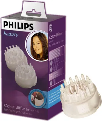 Produktbild von Philips HP4950/00 Zubehör für Haartrockner Diffusordüse