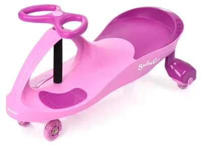 Produktbild von SWING CAR METEOR SWINGO pink Rutschauto für Kinder halten des Körpergleichgewichts Auto Swing Car Rutscher
