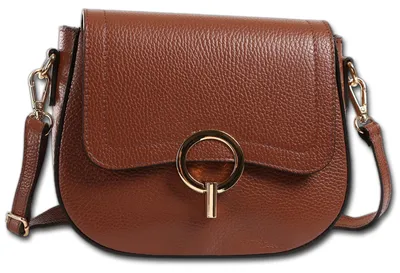 Produktbild von Toscanto Damen Umhängetasche Leder Tasche braun D3OTT843UN5