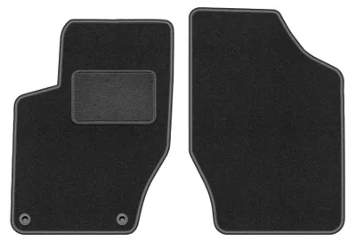 Immagine prodotto di Tappetini anteriori in moquette per Citroen DS4 2011-2015 (hatchback) – 2 pezzi, grigio grafite, su misura – Wielganizator LUX