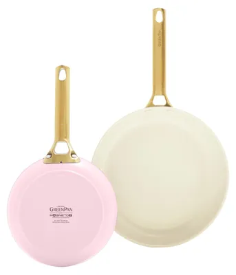 Produktbild von GreenPan CC008482-001, Frittierset, Grün, Pink, Aluminium, Keramik, Gold, Edelstahl