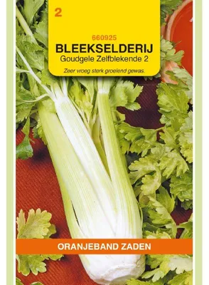 Obrázok produktu pre Oranjeband, odroda 'Staudensellerie Goldgelber', 2 ks – balenie semien