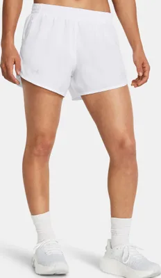 Produktbild von Under Armour Ua Fly By 3'' Shorts - white, Größe:M