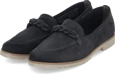 Obrázok produktu pre Tamaris dámske slip-on topánky/ mokasíny tmavomodré semišovéVeľkosť:37