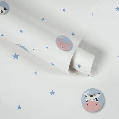 Obrázok produktu pre A.S. Creation tapety do detskej izby Little Love netkané tapety modrá biela ružová žltá čierna