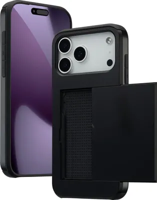 Image de imoshion Coque arrière avec porte-cartes pour l'Apple iPhone 17 Pro Max - Noir