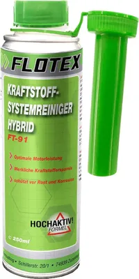 Produktbild von Flotex Kraftstoffsystemreiniger Hybrid 250ml Additiv Reiniger Kraftstoffsystem
