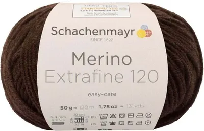 Obrázok produktu pre Schachenmayr Merino Extrafine 120 00112 Pletacia priadza