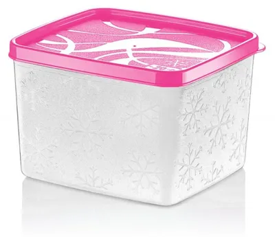 Produktbild von Aufbewahrungsdose Alaska mit Schnell-Gefrier-Funktion - Gefrierdose, 1100 ml Pink