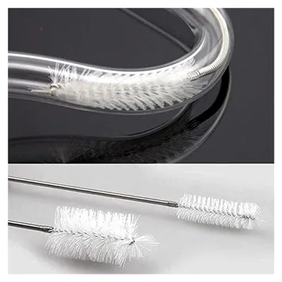 Produktbild von 2 Stück Schlauchbürsten, 160 cm lange Rohrreinigungsbürsten, flexible Abflussreiniger für verschiedene Anwendungen