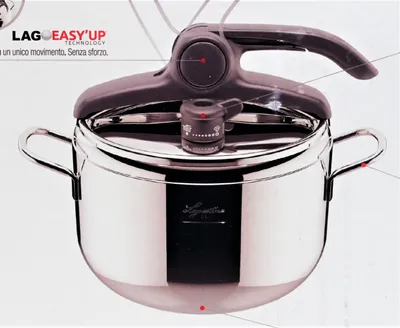 Produktbild von Lagostina Irradial Control Lagoeasy'Up Schnellkochtopf 5 l Edelstahl 22 cm