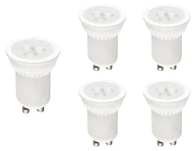 Produktbild von Kobi GU10 LED Spot Lampe MR11 4W 320lm 6000K 230V 5 Stück