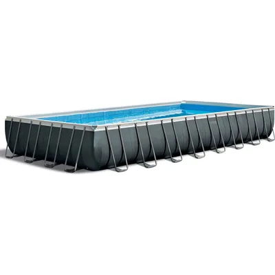 Produktbild von INTEX 26374GN Ultra XTR Frame Pool (975x488x132cm) Swimmingpool Set