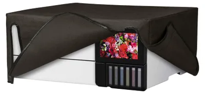 Produktbild von kwmobile Cover kompatibel mit Epson EcoTank Photo ET-8500 - Tasche Hülle Drucker - Staubschutzhülle Schutzhaube Schutzhülle - Dunkelgrau