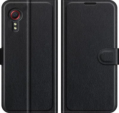 Produktbild von Samsung Galaxy Xcover 5 Hülle - Coverup Klapphülle - Schwarz