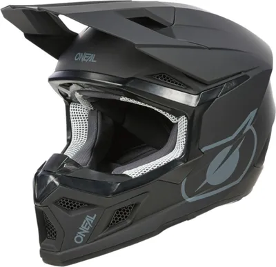 Produktbild von Oneal 3SRS Solid Kinder Motocross Hel, schwarz matt, Y/XL (54/55)