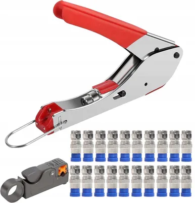 Image de Pince à sertir pour câble coaxial RG59/6,Network Tool