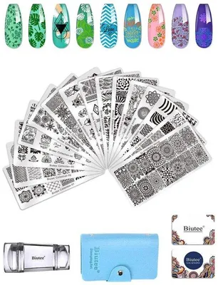 Productafbeelding van 15-delige Gel Nagelstempel Set voor Manicure