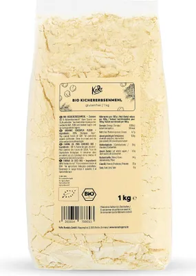 Produktbild von KoRo I Kichererbsenmehl 1 kg