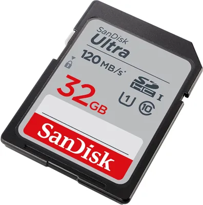 Immagine prodotto di SanDisk Ultra - Scheda di memoria flash - 32 GB - UHS-I U1 / Classe10