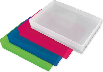 Produktbild von TimeTEX Kunststoff-Box A4 farbig