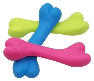 Zdjęcie produktu dla Zabawka dla psów Surtep Animals, gumowa kość, 11 cm