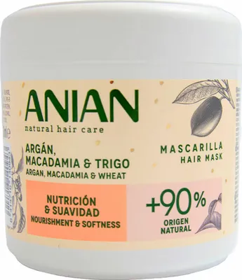 Obrázok produktu pre Anian Argánová vyživujúca a vyhladzujúca maska 350 ml