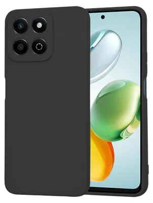 Zdjęcie produktu dla Silikonowe etui TPU do Honor 200 Smart/X7c - Czarny KP36647