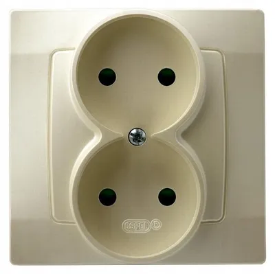 Obrázek produktu pro Ospel GP-2SP/42, Perleťová, IP20, 16 A, 71 mm, 45 mm, 71 mm