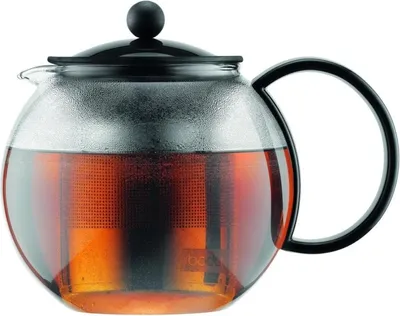 Produktbild von Bodum Assam 1805-01 Teebereiter mit Edelstahlfilter 1.0 l Teekanne Glaskanne