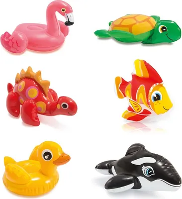 Produktbild von Intex Animierte Figuren Sortiment 28x20 Cm Durchsichtig Durchsichtig One Size