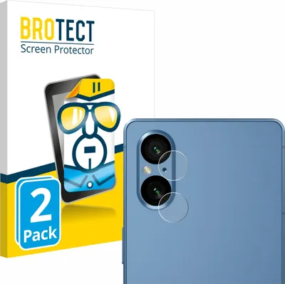 Produktbild von 2x Für Sony Xperia 5 V (NUR Kameraschutz) Schutzfolie BROTECT Displayschutz Display Schutz Folie Klar Transparent