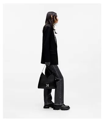 Produktbild von Damen, GeoLederTote, Schwarz, One size