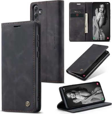 Produktbild von Samsung Galaxy A35 Hülle - CaseMe 013 Klapphülle - Schwarz