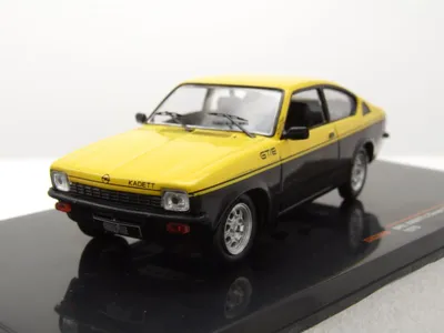 Produktbild von OPEL KADETT C Coupe GT/E 1976 - Gelb/Schwarz IXO 1:43