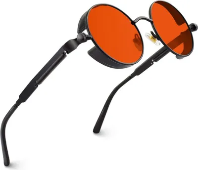 Produktbild von CGID Retro Runde Sonnenbrille Polarisiert UV400 Schutz