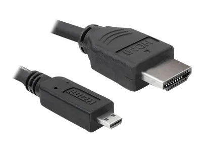 Zdjęcie produktu dla DELOCK Kabel HDMI Ethernet A -> micro D St/St 2.00m
