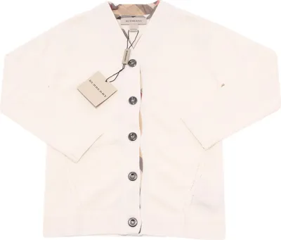 Image de 8060Q cardigan bimba panna BURBERRY maglioni pulls enfants