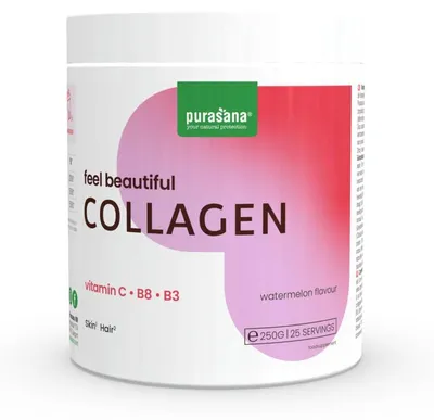 Productafbeelding van Purasana Collagen Watermeloen (250 gr)