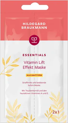 Produktbild von Hildegard Braukmann Essentials Vitamin Lift Effekt Maske (2 x 7 ml)